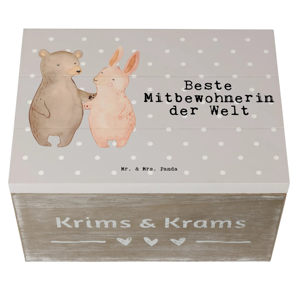 Holzkiste Hase Beste Mitbewohnerin der Welt Holzkiste, Kiste, Schatzkiste, Truhe, Schatulle, XXL, Erinnerungsbox, Erinnerungskiste, Dekokiste, Aufbewahrungsbox, Geschenkbox, Geschenkdose, für, Dankeschön, Geschenk, Schenken, Geburtstag, Geburtstagsgeschenk, Geschenkidee, Danke, Bedanken, Mitbringsel, Freude machen, Geschenktipp, Mitbewohnerin, WG, Zimmernachbarin, Wohngemeinschaft, WG-Bewohnerin, Zimmerkollegin, Zimmergenossin, Stubenkameradin