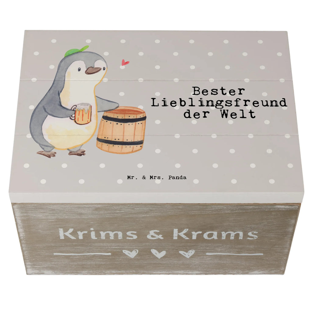 Holzkiste Pinguin Bester Lieblingsfreund der Welt Holzkiste, Kiste, Schatzkiste, Truhe, Schatulle, XXL, Erinnerungsbox, Erinnerungskiste, Dekokiste, Aufbewahrungsbox, Geschenkbox, Geschenkdose, für, Dankeschön, Geschenk, Schenken, Geburtstag, Geburtstagsgeschenk, Geschenkidee, Danke, Bedanken, Mitbringsel, Freude machen, Geschenktipp, Lieblingsfreund, Freund, Partner, Lieblingsmensch, Lieblings Mensch, Liebling, Bae, bester Freund, Liebe, Herz, Love