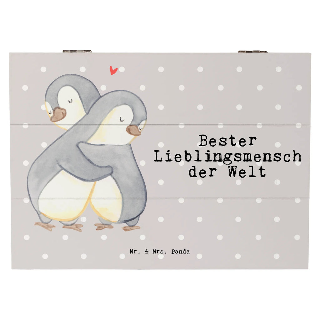 Holzkiste Pinguin Bester Lieblingsmensch der Welt Holzkiste, Kiste, Schatzkiste, Truhe, Schatulle, XXL, Erinnerungsbox, Erinnerungskiste, Dekokiste, Aufbewahrungsbox, Geschenkbox, Geschenkdose, für, Dankeschön, Geschenk, Schenken, Geburtstag, Geburtstagsgeschenk, Geschenkidee, Danke, Bedanken, Mitbringsel, Freude machen, Geschenktipp, Lieblingsmensch, Lieblings Mensch, Liebling, Partner, Bae, beste Freundin, Freund, Liebe, Herz, Love, Mama, Papa, Familie