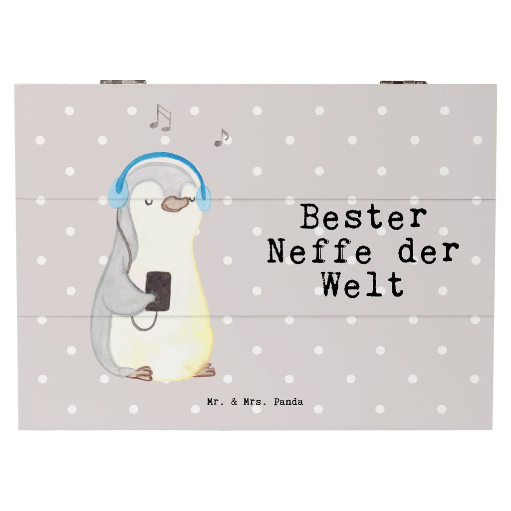 Holzkiste Pinguin Bester Neffe der Welt Holzkiste, Kiste, Schatzkiste, Truhe, Schatulle, XXL, Erinnerungsbox, Erinnerungskiste, Dekokiste, Aufbewahrungsbox, Geschenkbox, Geschenkdose, für, Dankeschön, Geschenk, Schenken, Geburtstag, Geburtstagsgeschenk, Geschenkidee, Danke, Bedanken, Mitbringsel, Freude machen, Geschenktipp, Neffe, Onkel, Tante, Patentante, Patentonkel, Patenkind, Taufe, Sohn der Schwester, Sohn des Bruders, Bester