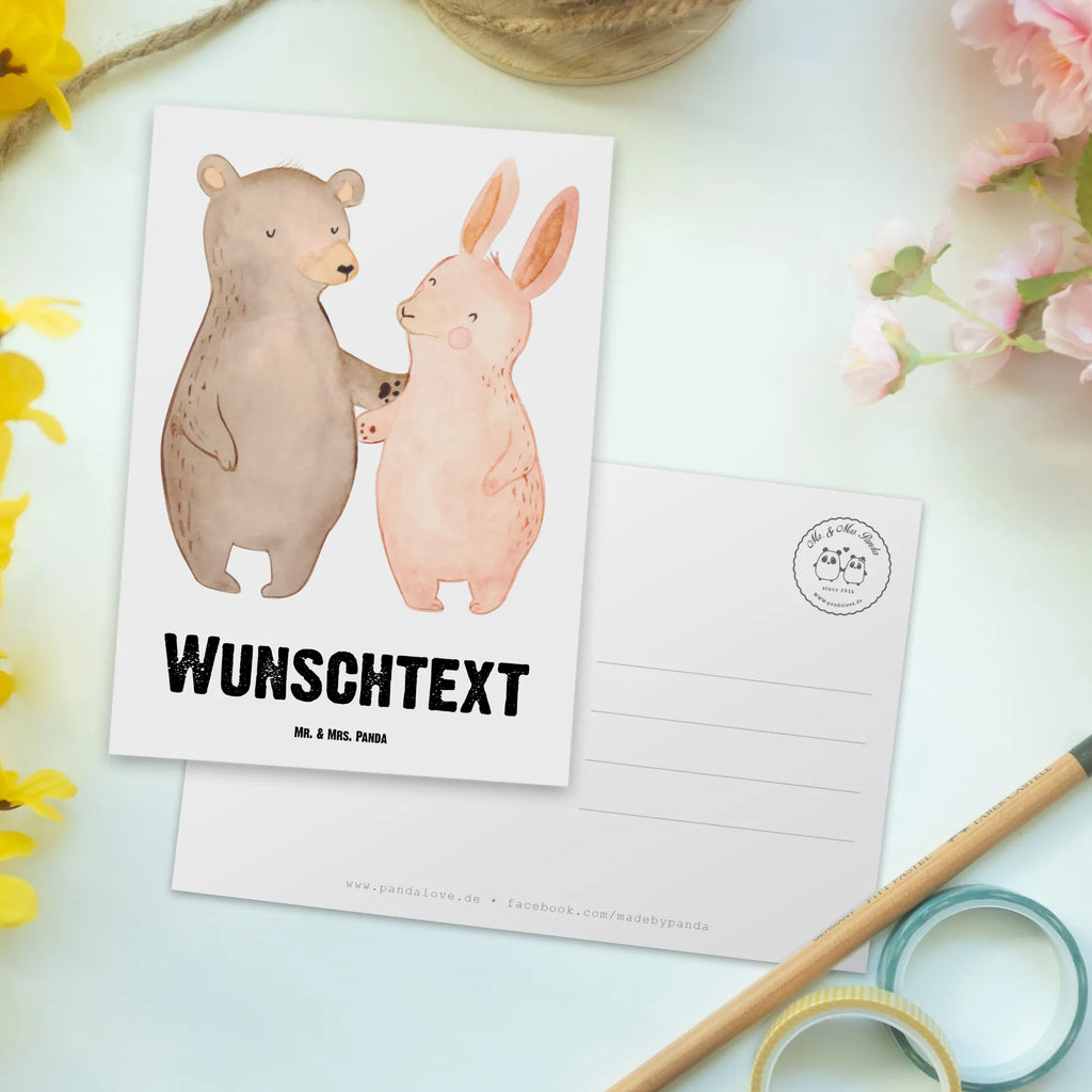 Personalisierte Postkarte Hase Beste Schwägerin der Welt Postkarte mit Namen, Postkarte bedrucken, Postkarte mit Wunschtext, Postkarte personalisierbar, Geschenkkarte mit Namen, Grußkarte mit Namen, Karte mit Namen, Einladung mit Namen, Ansichtskarte mit Namen, Geschenkkarte mit Wunschtext, Grußkarte mit Wunschtext, Karte mit Wunschtext, Einladung mit Wunschtext, Ansichtskarte mit Wunschtext, für, Dankeschön, Geschenk, Schenken, Geburtstag, Geburtstagsgeschenk, Geschenkidee, Danke, Bedanken, Mitbringsel, Freude machen, Geschenktipp, Schwägerin, Schwähgerin, Schwippschwägerin, Familie, Verwandtschaft, angeheiratet, Frau, Ehemann, Schwester, Ehefrau, Bruder, Partner