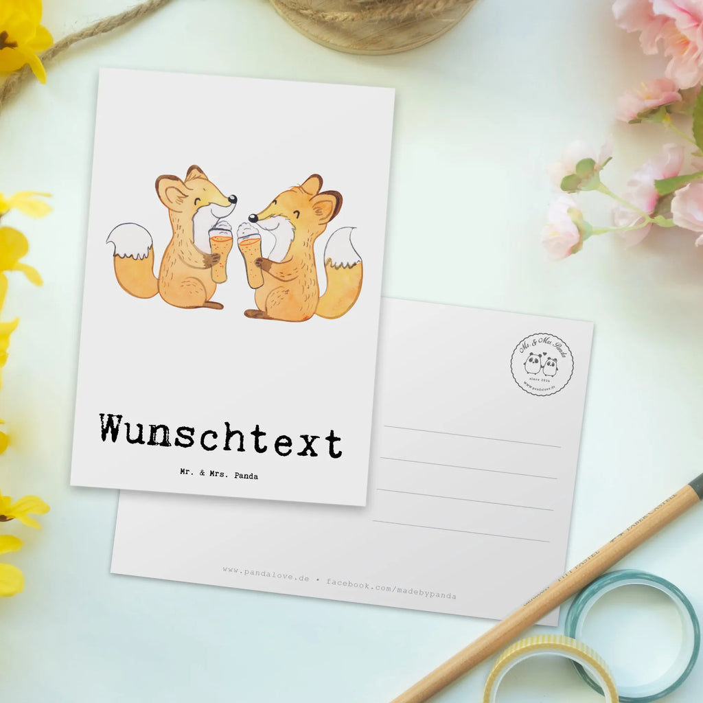 Personalisierte Postkarte Fuchs Bester Halbbruder der Welt Postkarte mit Namen, Postkarte bedrucken, Postkarte mit Wunschtext, Postkarte personalisierbar, Geschenkkarte mit Namen, Grußkarte mit Namen, Karte mit Namen, Einladung mit Namen, Ansichtskarte mit Namen, Geschenkkarte mit Wunschtext, Grußkarte mit Wunschtext, Karte mit Wunschtext, Einladung mit Wunschtext, Ansichtskarte mit Wunschtext, für, Dankeschön, Geschenk, Schenken, Geburtstag, Geburtstagsgeschenk, Geschenkidee, Danke, Bedanken, Mitbringsel, Freude machen, Geschenktipp, Halbbruder, Stiefbruder, Stief, Stiefgeschwister, Bruder, Brudi, Geschwister, Bruderherz, Schwester, Familie, Kleinigkeit, Brother, Bester, Sohn