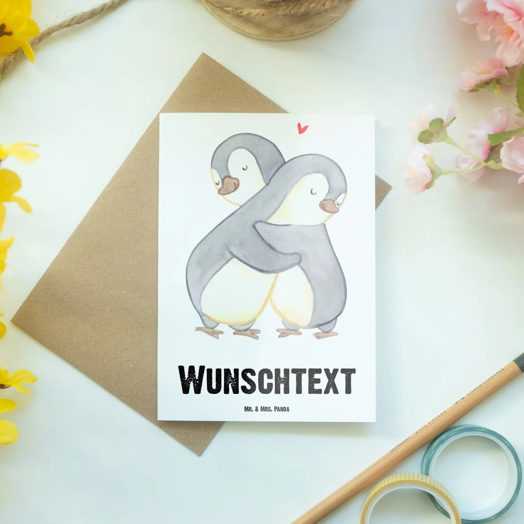 Personalisierte Grußkarte Pinguin Bester Kuschelpartner der Welt Personalisierte Grußkarte, Personalisiertere Klappkarte, Personalisierte Einladungskarte, Personalisierte Glückwunschkarte, Personalisierte Hochzeitskarte, Personalisierte Geburtstagskarte, Grußkarte mit Namen, Grußkarte selber drucken, Grußkarte selbst gestalten, Grußkarte mit persönlichen Nachrichten, Grußkarte als Geldgeschenk, Grußkarten personalisiert, Personalisierte Karte, für, Dankeschön, Geschenk, Schenken, Geburtstag, Geburtstagsgeschenk, Geschenkidee, Danke, Bedanken, Mitbringsel, Freude machen, Geschenktipp, Kuschelpartner, Lebenspartner, Ehepartner, Partner, Ehemann, Ehefrau, Kuscheln, Bett, Liebe, Freund, Freundin, Hochzeitstag, verliebt