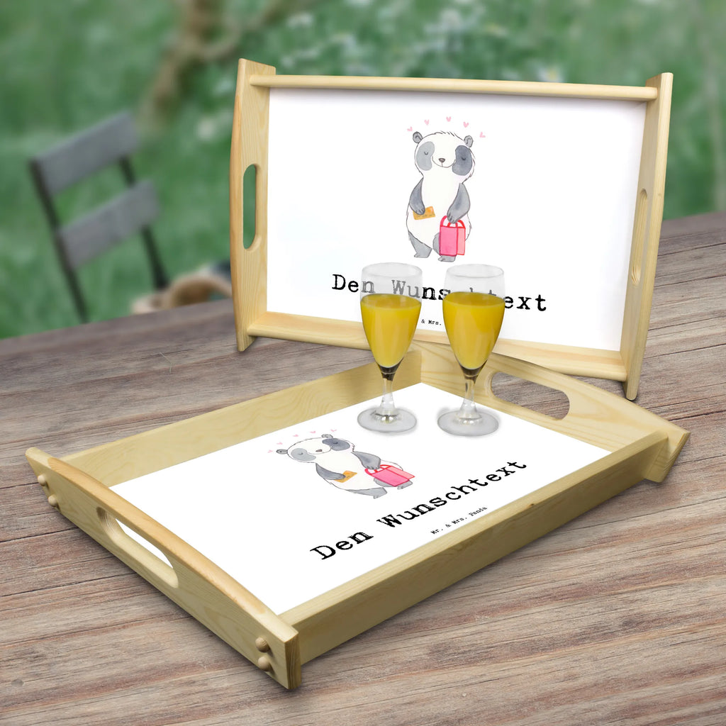 Personalisiertes Serviertablett Panda Bester Shoppingpartner der Welt Personalisiertes Serviertablett, Personalisiertes Tablett, Personalisiertes Holztablett, Personalisiertes Küchentablett, Personalisiertes Dekotablett, Personalisiertes Frühstückstablett, Serviertablett mit Namen, Tablett mit Namen, für, Dankeschön, Geschenk, Schenken, Geburtstag, Geburtstagsgeschenk, Geschenkidee, Danke, Bedanken, Mitbringsel, Freude machen, Geschenktipp, Shoppingpartner, Shoppen, Begleitung, Partner, Freundin, Freund, bff, Shopping, Einkaufen, Shopping-Queen, Queen, Bester