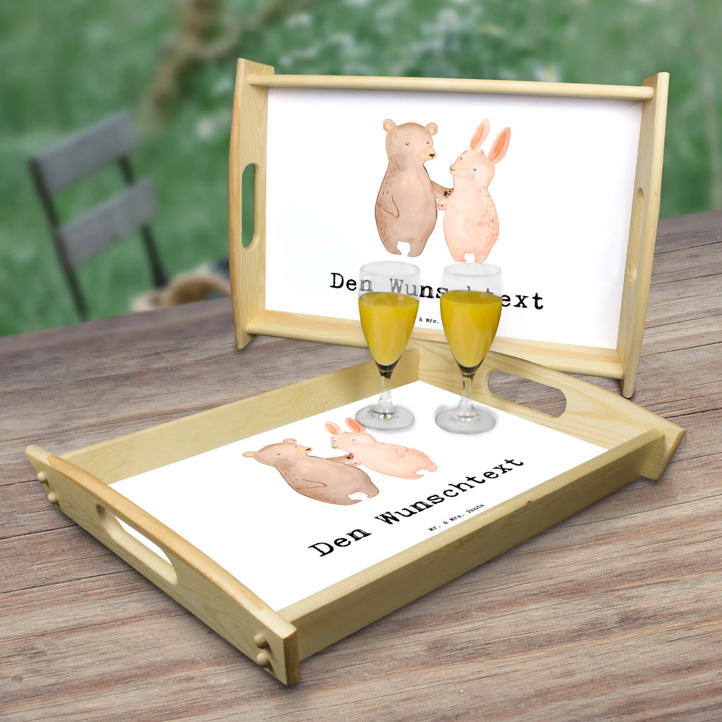 Personalisiertes Serviertablett Hase Beste Freunde der Welt Personalisiertes Serviertablett, Personalisiertes Tablett, Personalisiertes Holztablett, Personalisiertes Küchentablett, Personalisiertes Dekotablett, Personalisiertes Frühstückstablett, Serviertablett mit Namen, Tablett mit Namen, für, Dankeschön, Geschenk, Schenken, Geburtstag, Geburtstagsgeschenk, Geschenkidee, Danke, Bedanken, Mitbringsel, Freude machen, Geschenktipp, Freunde, best friends, Freundschaft, Freundin, Freund, Clique, Kumpel, bae, bff