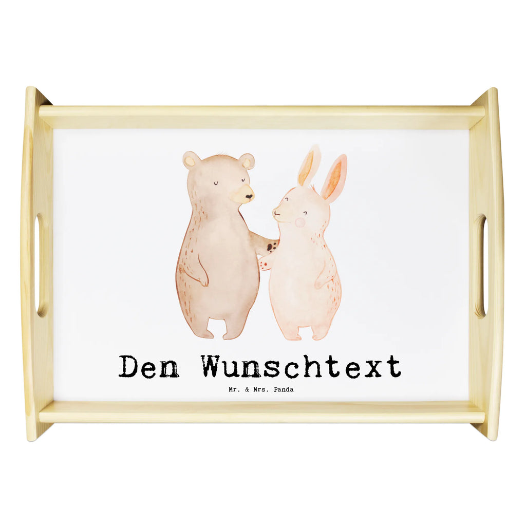 Personalisiertes Serviertablett Hase Beste Freundschaft der Welt Personalisiertes Serviertablett, Personalisiertes Tablett, Personalisiertes Holztablett, Personalisiertes Küchentablett, Personalisiertes Dekotablett, Personalisiertes Frühstückstablett, Serviertablett mit Namen, Tablett mit Namen, für, Dankeschön, Geschenk, Schenken, Geburtstag, Geburtstagsgeschenk, Geschenkidee, Danke, Bedanken, Mitbringsel, Freude machen, Geschenktipp, Freundschaft, Freunde, Freunde fürs Leben, best friends, Freundin, Freund, Clique, Kumpel, bae, bff