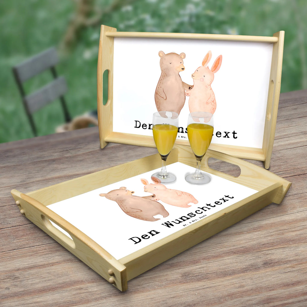 Personalisiertes Serviertablett Hase Beste Freundschaft der Welt Personalisiertes Serviertablett, Personalisiertes Tablett, Personalisiertes Holztablett, Personalisiertes Küchentablett, Personalisiertes Dekotablett, Personalisiertes Frühstückstablett, Serviertablett mit Namen, Tablett mit Namen, für, Dankeschön, Geschenk, Schenken, Geburtstag, Geburtstagsgeschenk, Geschenkidee, Danke, Bedanken, Mitbringsel, Freude machen, Geschenktipp, Freundschaft, Freunde, Freunde fürs Leben, best friends, Freundin, Freund, Clique, Kumpel, bae, bff