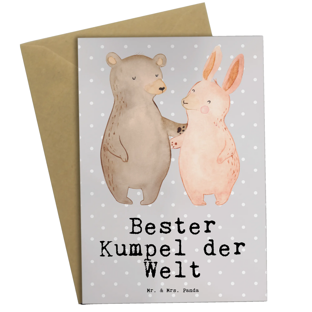 Grußkarte Hase Bester Kumpel der Welt Grußkarte, Klappkarte, Einladungskarte, Glückwunschkarte, Hochzeitskarte, Geburtstagskarte, Karte, Ansichtskarten, für, Dankeschön, Geschenk, Schenken, Geburtstag, Geburtstagsgeschenk, Geschenkidee, Danke, Bedanken, Mitbringsel, Freude machen, Geschenktipp, Kumpel, Kumpane, bester Freund, Bro, Buddy, Kollege, best friends, Freundschaft, Liebster, Bester