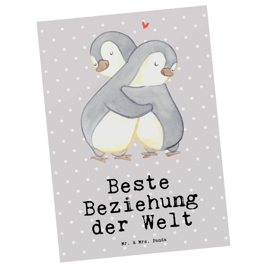 Postkarte Pinguin Beste Beziehung der Welt Postkarte, Karte, Geschenkkarte, Grußkarte, Einladung, Ansichtskarte, Geburtstagskarte, Einladungskarte, Dankeskarte, Ansichtskarten, Einladung Geburtstag, Einladungskarten Geburtstag, für, Dankeschön, Geschenk, Schenken, Geburtstag, Geburtstagsgeschenk, Geschenkidee, Danke, Bedanken, Mitbringsel, Freude machen, Geschenktipp, Beziehung, Zusammen sein, Miteinander gehen, Liebe, Verlieb, Liebesgeschenk