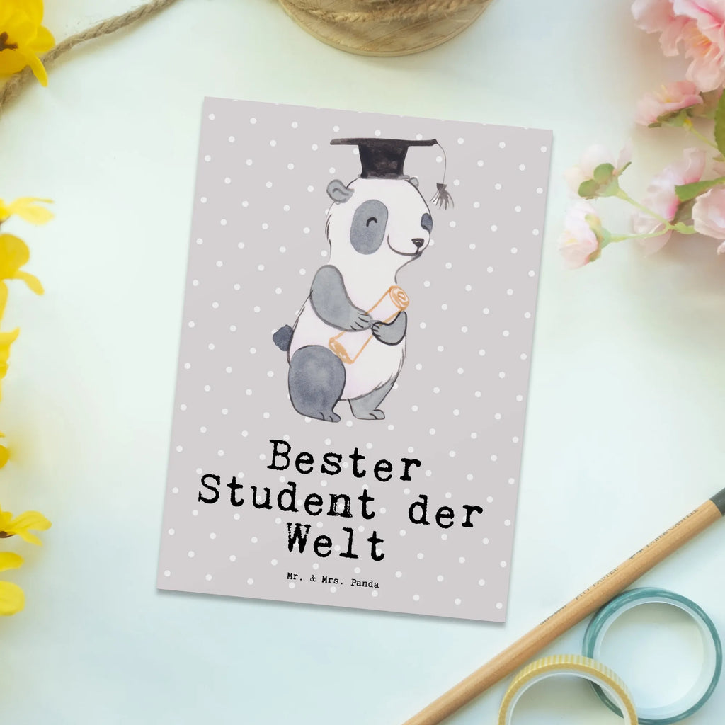 Postkarte Pinguin Bester Student der Welt Postkarte, Karte, Geschenkkarte, Grußkarte, Einladung, Ansichtskarte, Geburtstagskarte, Einladungskarte, Dankeskarte, Ansichtskarten, Einladung Geburtstag, Einladungskarten Geburtstag, für, Dankeschön, Geschenk, Schenken, Geburtstag, Geburtstagsgeschenk, Geschenkidee, Danke, Bedanken, Mitbringsel, Freude machen, Geschenktipp, Student, Studium, Sohn, Spaß, Musterschüler, lustig, Studienabschluss, witzig, Universität, Abschluss, Alumni, Uni, Studenten, Hochschule