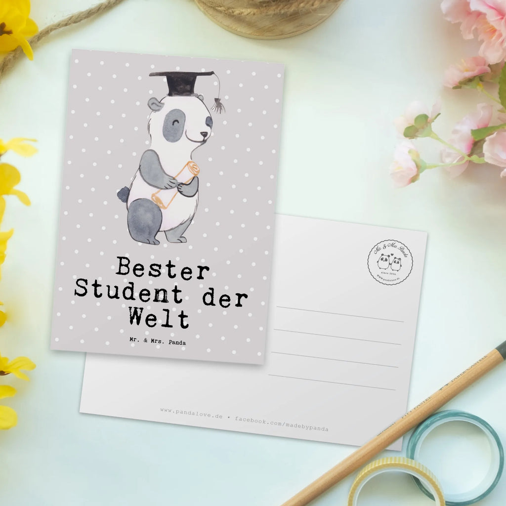 Postkarte Pinguin Bester Student der Welt Postkarte, Karte, Geschenkkarte, Grußkarte, Einladung, Ansichtskarte, Geburtstagskarte, Einladungskarte, Dankeskarte, Ansichtskarten, Einladung Geburtstag, Einladungskarten Geburtstag, für, Dankeschön, Geschenk, Schenken, Geburtstag, Geburtstagsgeschenk, Geschenkidee, Danke, Bedanken, Mitbringsel, Freude machen, Geschenktipp, Student, Studium, Sohn, Spaß, Musterschüler, lustig, Studienabschluss, witzig, Universität, Abschluss, Alumni, Uni, Studenten, Hochschule