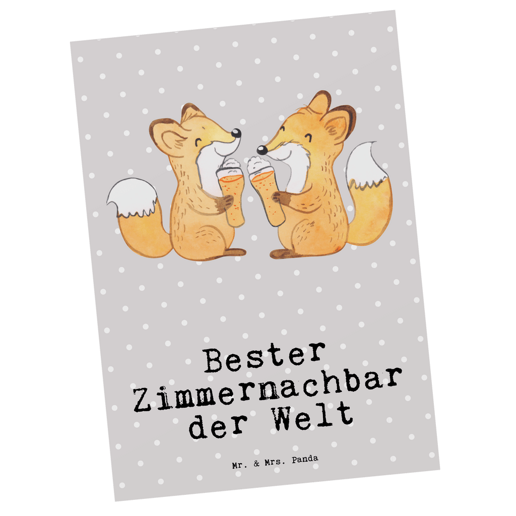 Postkarte Fuchs Bester Zimmernachbar der Welt Postkarte, Karte, Geschenkkarte, Grußkarte, Einladung, Ansichtskarte, Geburtstagskarte, Einladungskarte, Dankeskarte, Ansichtskarten, Einladung Geburtstag, Einladungskarten Geburtstag, für, Dankeschön, Geschenk, Schenken, Geburtstag, Geburtstagsgeschenk, Geschenkidee, Danke, Bedanken, Mitbringsel, Freude machen, Geschenktipp, Zimmernachbar, Zimmernachbarn, Zimmer, Krankenhaus, Patient, Kollegin, Wohnheim, Nachbar, WG, Studentenwohnheim