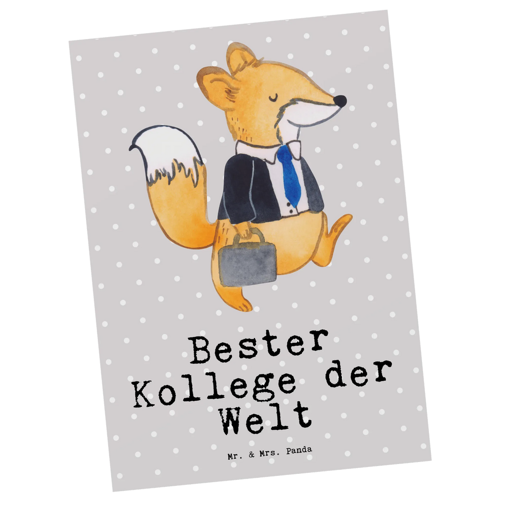 Postkarte Fuchs Bester Kollege der Welt Postkarte, Karte, Geschenkkarte, Grußkarte, Einladung, Ansichtskarte, Geburtstagskarte, Einladungskarte, Dankeskarte, Ansichtskarten, Einladung Geburtstag, Einladungskarten Geburtstag, für, Dankeschön, Geschenk, Schenken, Geburtstag, Geburtstagsgeschenk, Geschenkidee, Danke, Bedanken, Mitbringsel, Freude machen, Geschenktipp, Arbeitskollege, Kollege, Büro, Abschiedsgeschenk, Ruhestand, Arbeit, Mitarbeiter, Berufsgenosse, Beruf