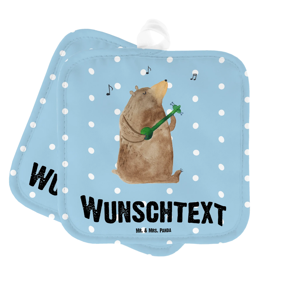 Personalisierte Topflappen Bär Lied Topflappen personalisiert, Personalisierte Topfuntersetzer, Personalisierter Ofenhandschuh, Topflappen Set personalisiert, Topflappen mit Namen, Namensaufdruck, Bär, Teddy, Teddybär, Bärchen, Bear, Liebeslied, Lied, Song, Valentinstag, Valentine, Geschenk, Partner, Liebe, Freundin, Frau, Herz, Spruch