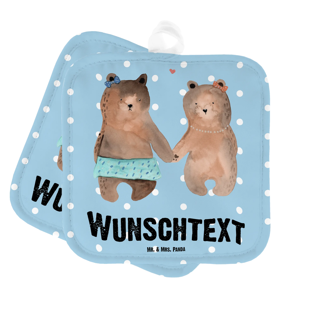 Personalisierte Topflappen Bär Freundin Topflappen personalisiert, Personalisierte Topfuntersetzer, Personalisierter Ofenhandschuh, Topflappen Set personalisiert, Topflappen mit Namen, Namensaufdruck, Bär, Teddy, Teddybär, Bär Freundin Beste Freund Liebe Liebesbeweis Verliebt Kumpel Kumpeliene