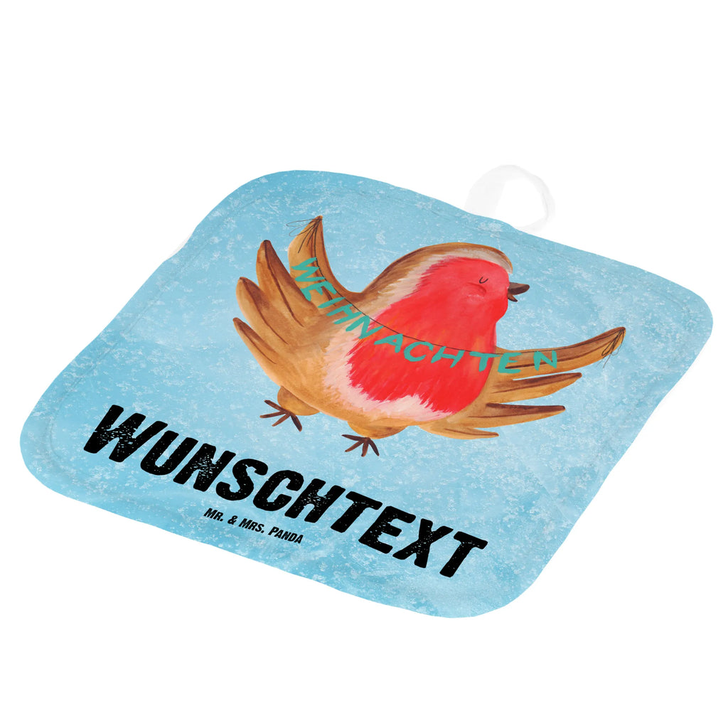 Personalisierte Topflappen Rotkehlchen Weihnachten Topflappen personalisiert, Personalisierte Topfuntersetzer, Personalisierter Ofenhandschuh, Topflappen Set personalisiert, Topflappen mit Namen, Namensaufdruck, Winter, Weihnachten, Weihnachtsdeko, Nikolaus, Advent, Heiligabend, Wintermotiv, Frohe Weihnachten, Weihnachtsmotiv, Weihnachtsgruß, Vogel, xmas