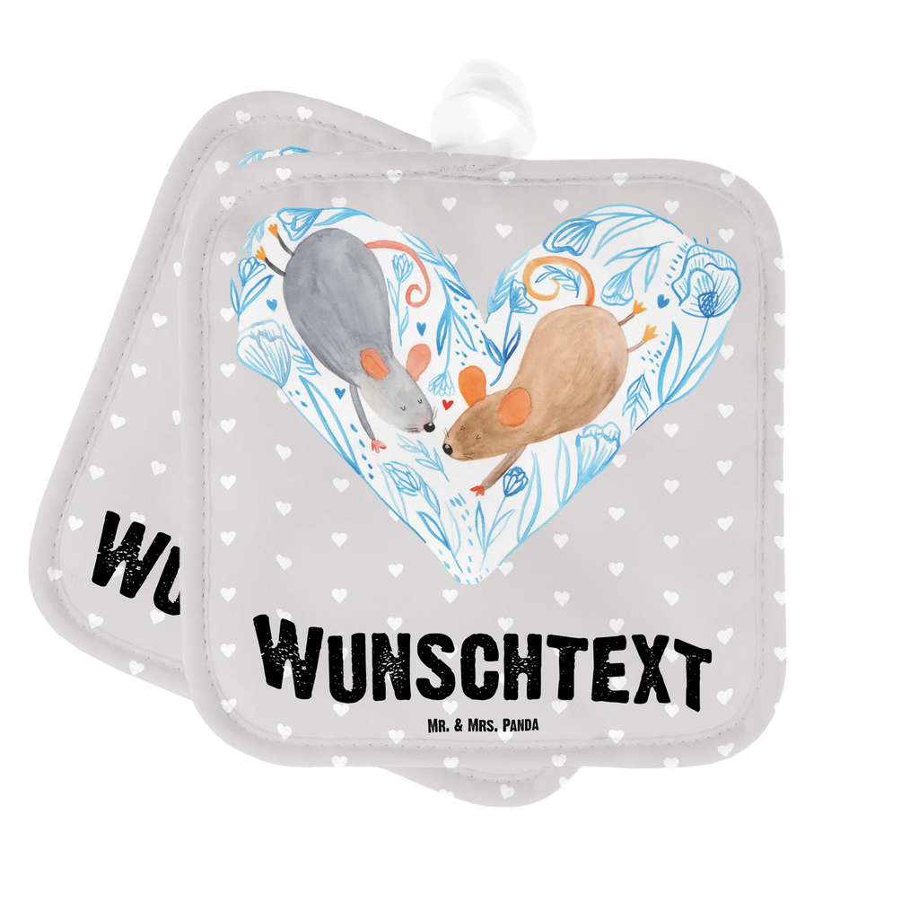 Personalisierte Topflappen Mäuse Herz Topflappen personalisiert, Personalisierte Topfuntersetzer, Personalisierter Ofenhandschuh, Topflappen Set personalisiert, Topflappen mit Namen, Namensaufdruck, Liebe, Partner, Freund, Freundin, Ehemann, Ehefrau, Heiraten, Verlobung, Heiratsantrag, Liebesgeschenk, Jahrestag, Hocheitstag, Maus, Mäuse, Liebesbotschaft, Liebesbeweis, Hochzeit, Lieblingsmensch, Gemeinsamkeit, Love, Geschenk für zwei