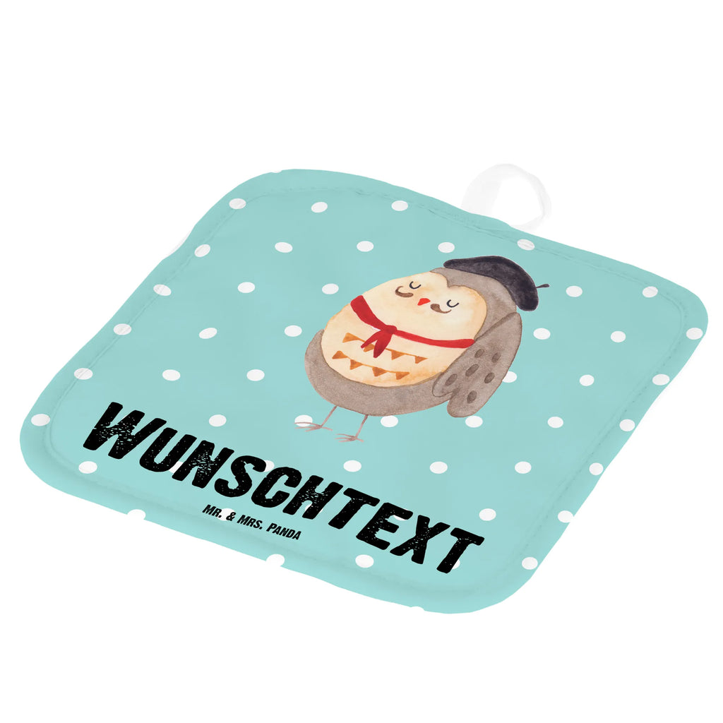 Personalisierte Topflappen Eule Französisch Topflappen personalisiert, Personalisierte Topfuntersetzer, Personalisierter Ofenhandschuh, Topflappen Set personalisiert, Topflappen mit Namen, Namensaufdruck, Eule, Eulen, Eule Deko, Owl, hibou, La vie est belle, das Leben ist schön, Spruch schön, Spruch Französisch, Frankreich