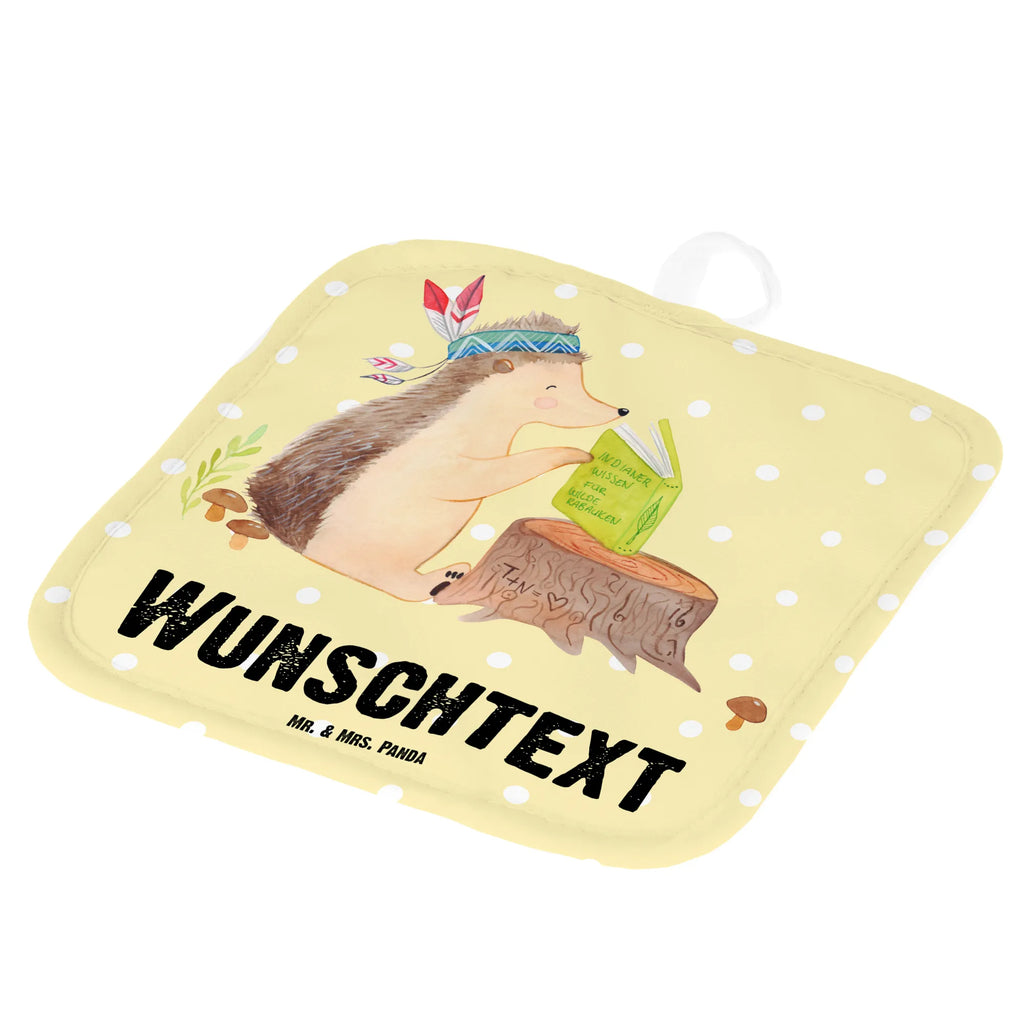 Personalisierte Topflappen Igel Indianer Topflappen personalisiert, Personalisierte Topfuntersetzer, Personalisierter Ofenhandschuh, Topflappen Set personalisiert, Topflappen mit Namen, Namensaufdruck, Waldtiere, Tiere, Igel, Indianer, Abenteuer, Lagerfeuer, Camping