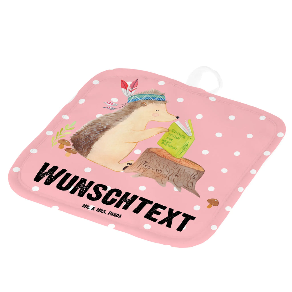 Personalisierte Topflappen Igel Indianer Topflappen personalisiert, Personalisierte Topfuntersetzer, Personalisierter Ofenhandschuh, Topflappen Set personalisiert, Topflappen mit Namen, Namensaufdruck, Waldtiere, Tiere, Igel, Indianer, Abenteuer, Lagerfeuer, Camping