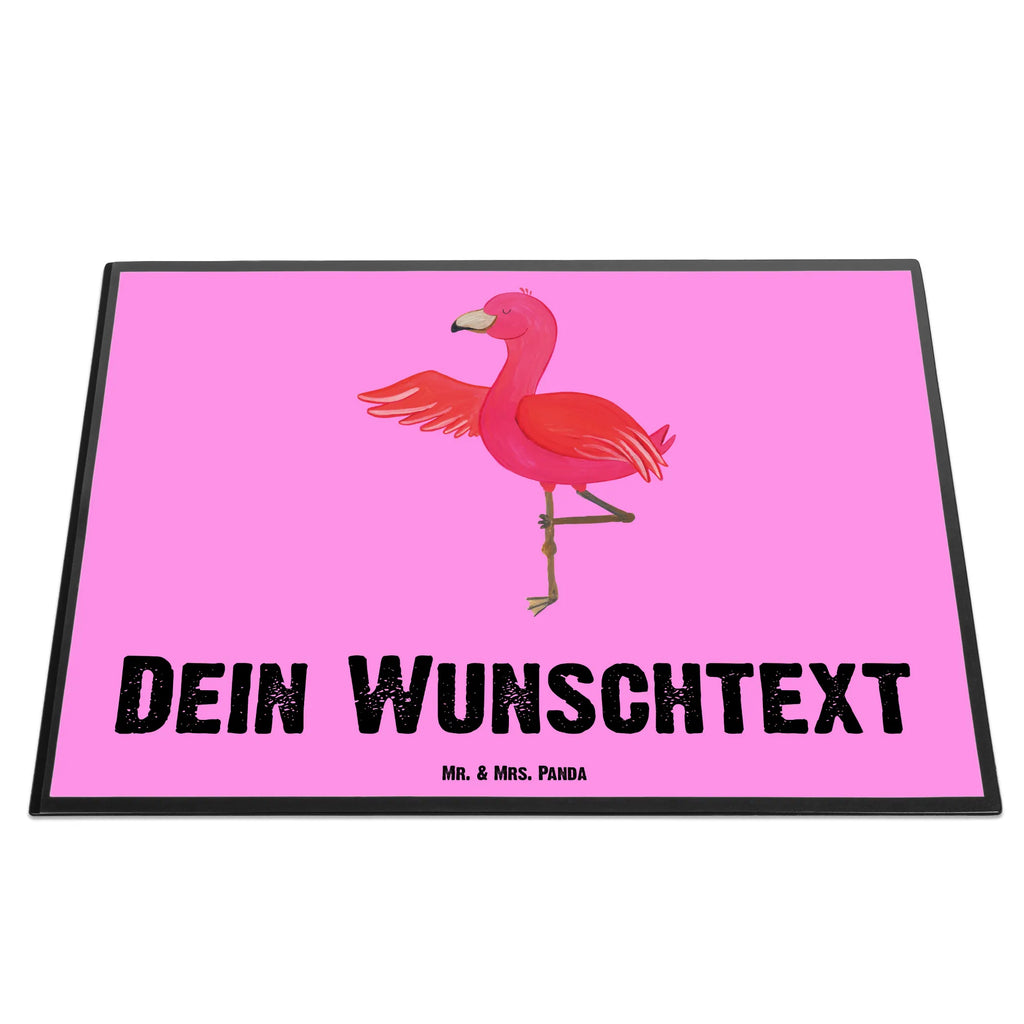 Personalisierte Schreibtischunterlage Flamingo Yoga Personalisierte Schreibunterlage, Personalisierte Schreibtischauflage, Personalisierte Schreibtisch Unterlagen, Schreibunterlage mit Namen, Schreibtischauflage mit Namen, Schreibtisch Unterlagen mit Namen, Selbst gestalten, Namensaufdruck, Namenspersonalisierung, Flamingo, Vogel, Yoga, Namaste, Achtsamkeit, Yoga-Übung, Entspannung, Ärger, Aufregen, Tiefenentspannung