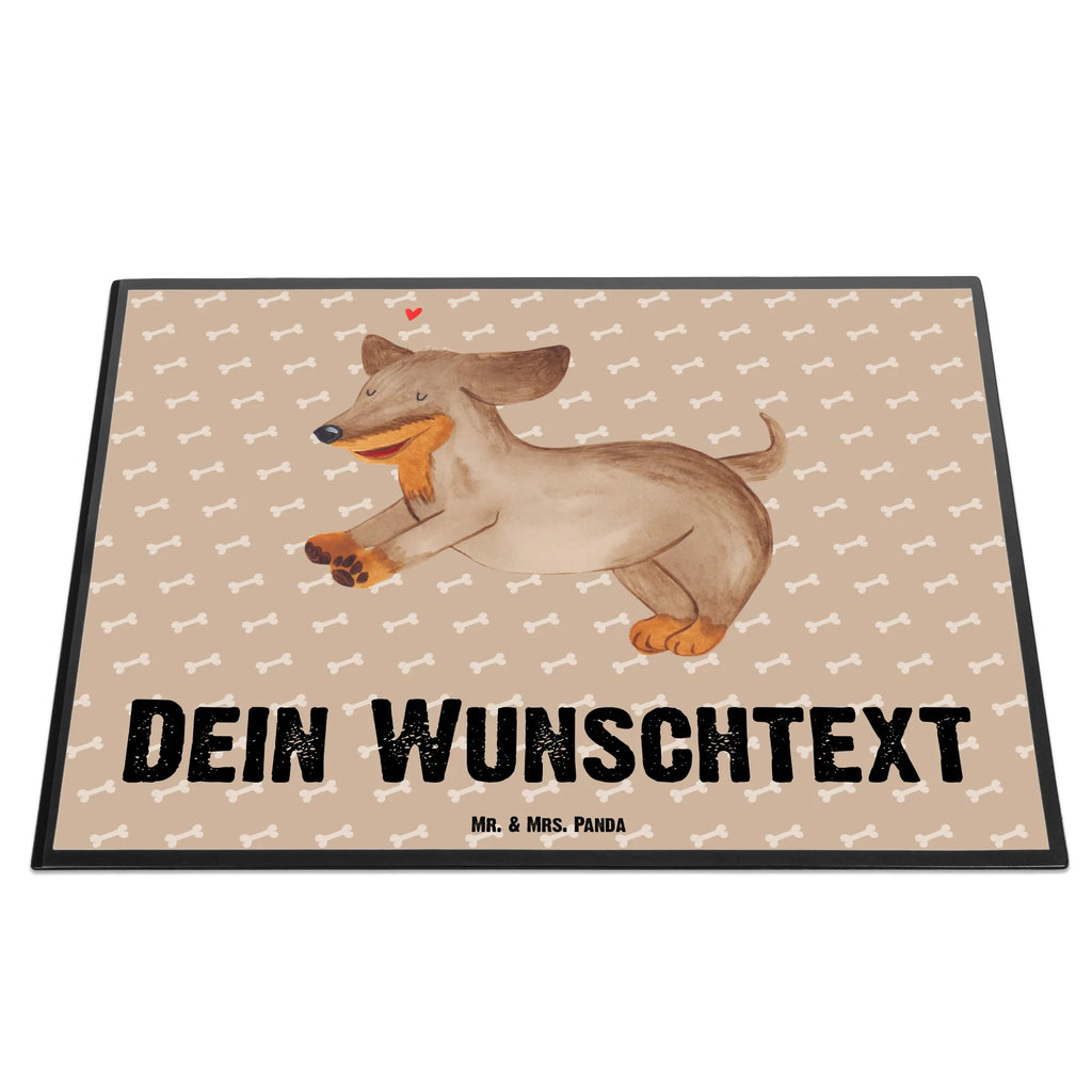 Personalisierte Schreibtischunterlage Hund Dackel fröhlich Personalisierte Schreibunterlage, Personalisierte Schreibtischauflage, Personalisierte Schreibtisch Unterlagen, Schreibunterlage mit Namen, Schreibtischauflage mit Namen, Schreibtisch Unterlagen mit Namen, Selbst gestalten, Namensaufdruck, Namenspersonalisierung, Hund, Hundemotiv, Haustier, Hunderasse, Tierliebhaber, Hundebesitzer, Sprüche, Hunde, Dackel, Dachshund, happy dog