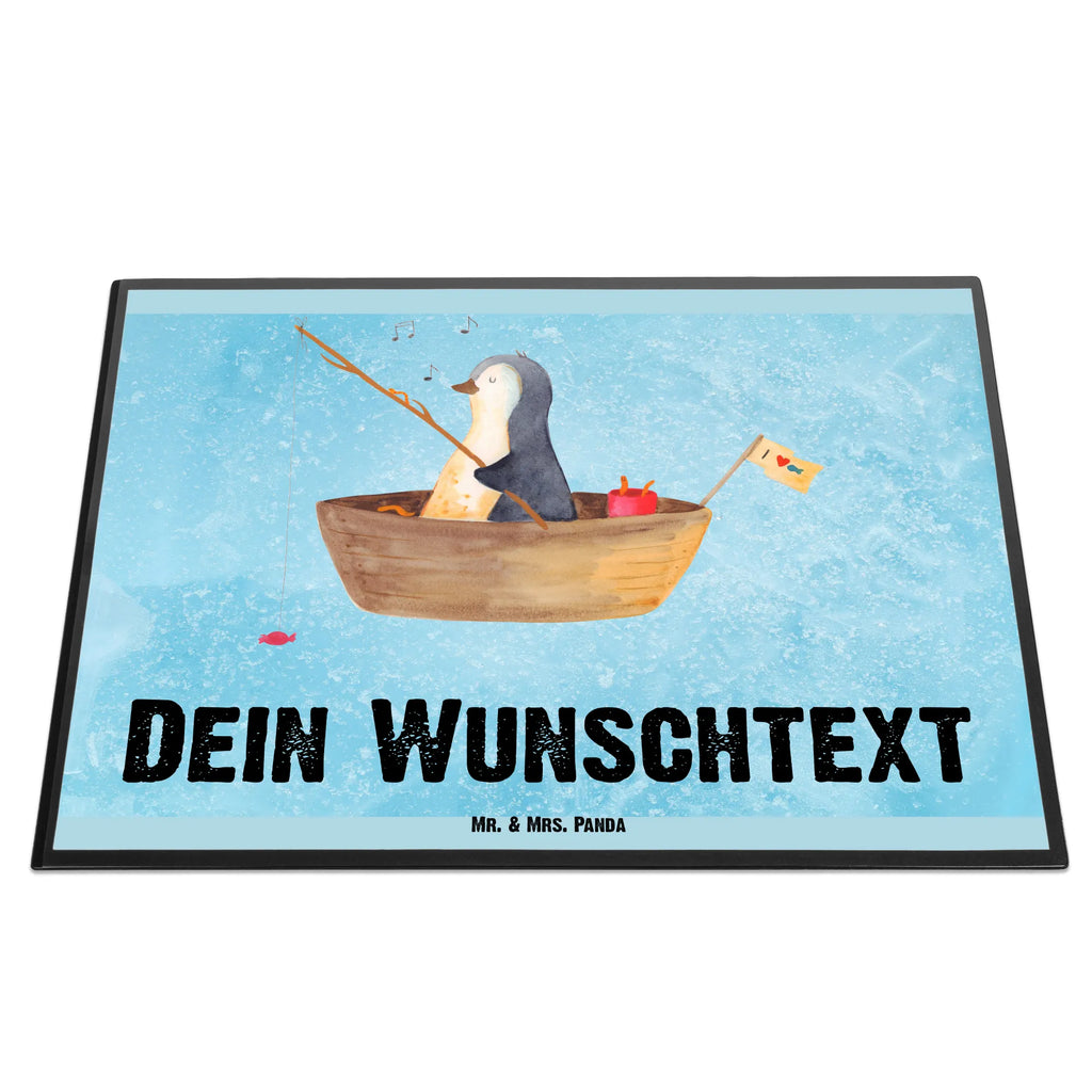 Personalisierte Schreibtischunterlage Pinguin Angelboot Personalisierte Schreibunterlage, Personalisierte Schreibtischauflage, Personalisierte Schreibtisch Unterlagen, Schreibunterlage mit Namen, Schreibtischauflage mit Namen, Schreibtisch Unterlagen mit Namen, Selbst gestalten, Namensaufdruck, Namenspersonalisierung, Pinguin, Pinguine, Angeln, Boot, Angelboot, Lebenslust, Leben, genießen, Motivation, Neustart, Neuanfang, Trennung, Scheidung, Geschenkidee Liebeskummer