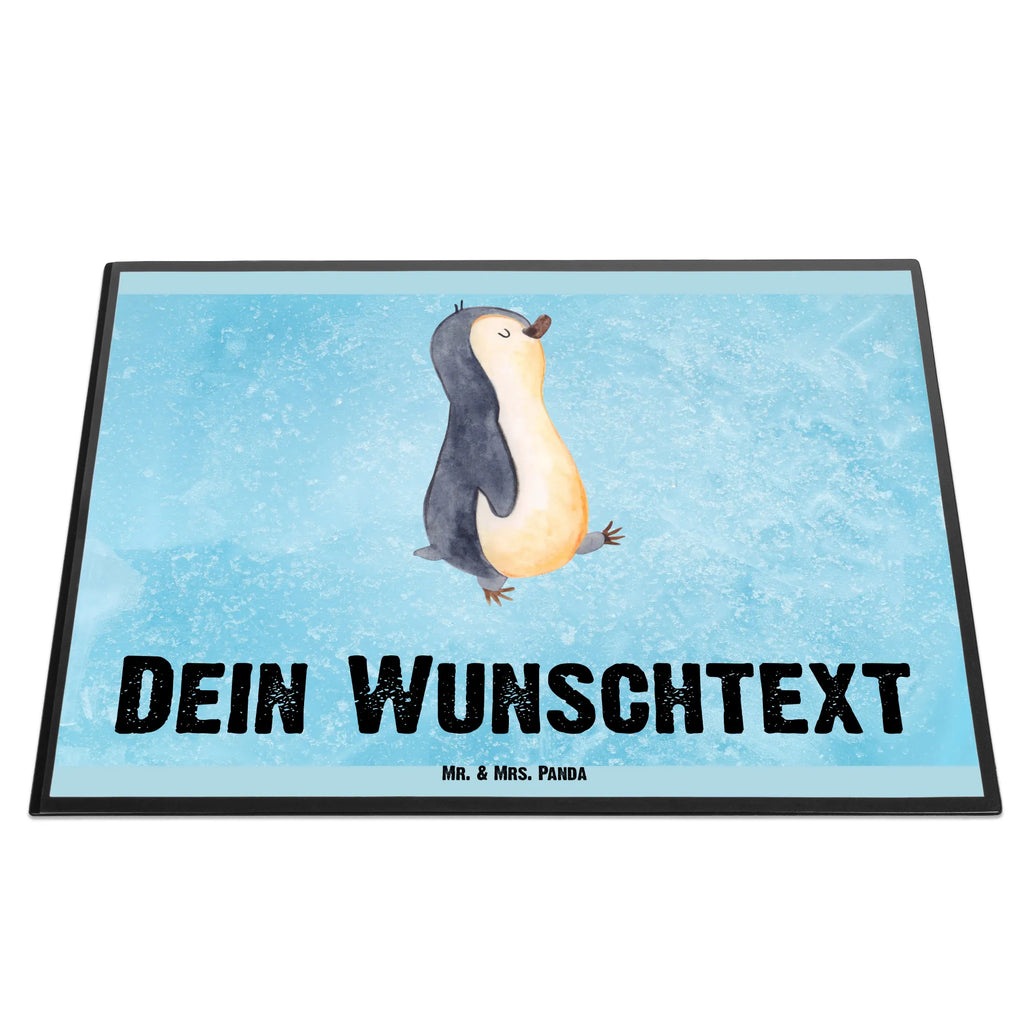 Personalisierte Schreibtischunterlage Pinguin marschierend Personalisierte Schreibunterlage, Personalisierte Schreibtischauflage, Personalisierte Schreibtisch Unterlagen, Schreibunterlage mit Namen, Schreibtischauflage mit Namen, Schreibtisch Unterlagen mit Namen, Selbst gestalten, Namensaufdruck, Namenspersonalisierung, Pinguin, Pinguine, Frühaufsteher, Langschläfer, Bruder, Schwester, Familie