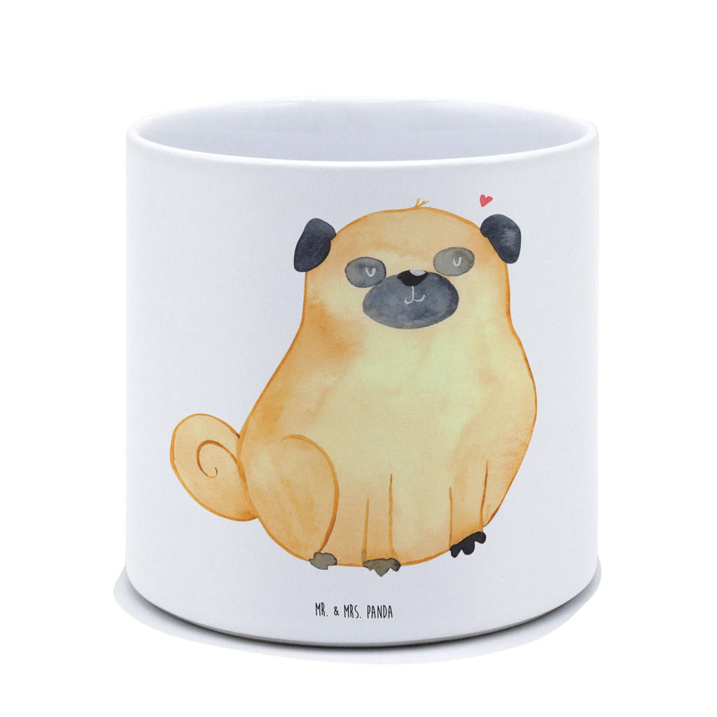 XL Blumentopf Mops Bumentopf, Xl Blumentopf, Blumentopf Gross, Übertopf, Pflanztopf, Keramiktopf, Kräutertopf, Topf, Pflanzkübel, Blumenübertopf, Hund, Hundemotiv, Haustier, Hunderasse, Tierliebhaber, Hundebesitzer, Sprüche, Mops, Liebe, Hundeliebe