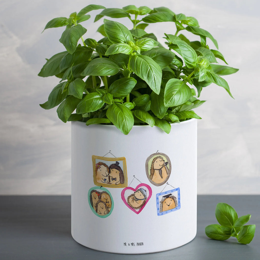 XL flower pot Hedgehog family Bumentopf, Xl Blumentopf, Blumentopf Gross, Übertopf, Pflanztopf, Keramiktopf, Kräutertopf, Topf, Pflanzkübel, Blumenübertopf, Familie, Vatertag, Muttertag, Bruder, Schwester, Mama, Papa, Oma, Opa, Liebe, Igel, Bilder, Zusammenhalt, Glück