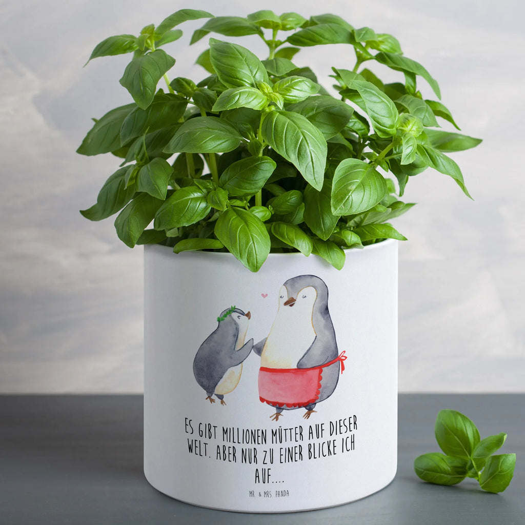 XL flower pot Penguin with child Bumentopf, Xl Blumentopf, Blumentopf Gross, Übertopf, Pflanztopf, Keramiktopf, Kräutertopf, Topf, Pflanzkübel, Blumenübertopf, Familie, Vatertag, Muttertag, Bruder, Schwester, Mama, Papa, Oma, Opa, Geschenk, Mami, Mutti, Mutter, Geburststag