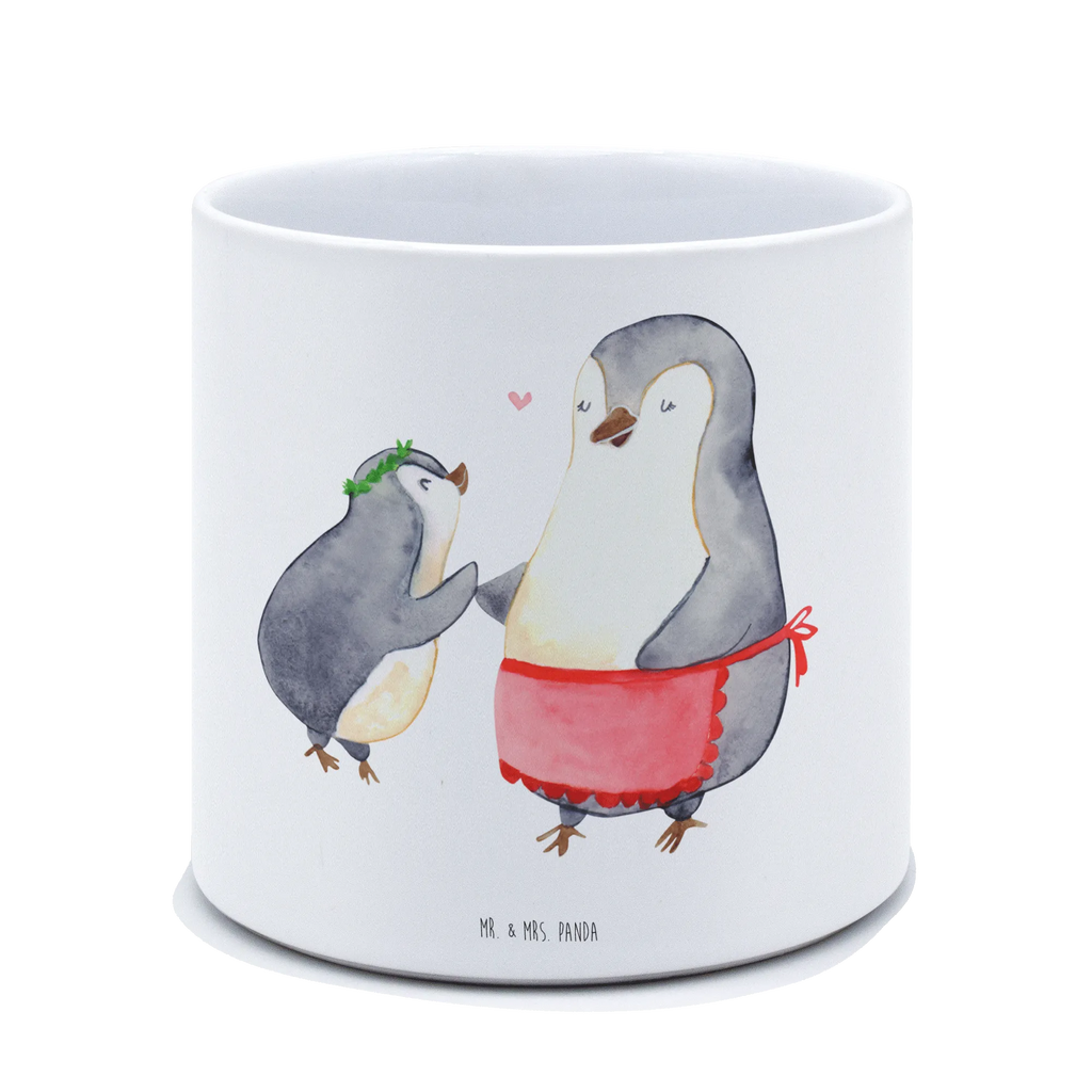 XL flower pot Penguin with child Bumentopf, Xl Blumentopf, Blumentopf Gross, Übertopf, Pflanztopf, Keramiktopf, Kräutertopf, Topf, Pflanzkübel, Blumenübertopf, Familie, Vatertag, Muttertag, Bruder, Schwester, Mama, Papa, Oma, Opa, Geschenk, Mami, Mutti, Mutter, Geburststag