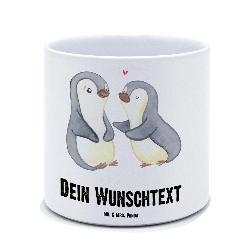 Personalisierter XL Blumentopf Pinguine trösten Personalisierter Blumentopf, Personalisierter Übertopf, Personalisierter Pflanztopf, Personalisierter Keramiktopf, Personalisierter Kräutertopf, Personalisierter Topf, Personalisierter Pflanzkübel, Personalisierter Blumenübertopf, Liebe, Partner, Freund, Freundin, Ehemann, Ehefrau, Heiraten, Verlobung, Heiratsantrag, Liebesgeschenk, Jahrestag, Hocheitstag, Valentinstag, Geschenk für Frauen, Hochzeitstag, Mitbringsel, Geschenk für Freundin, Geschenk für Partner, Liebesbeweis, für Männer, für Ehemann