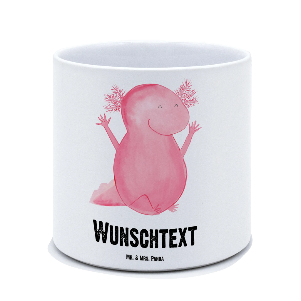 Personalisierter XL Blumentopf Axolotl Hurra Personalisierter Blumentopf, Personalisierter Übertopf, Personalisierter Pflanztopf, Personalisierter Keramiktopf, Personalisierter Kräutertopf, Personalisierter Topf, Personalisierter Pflanzkübel, Personalisierter Blumenübertopf, Axolotl, Molch, Axolot, Schwanzlurch, Lurch, Lurche, fröhlich, Spaß, Freude, Motivation, Zufriedenheit