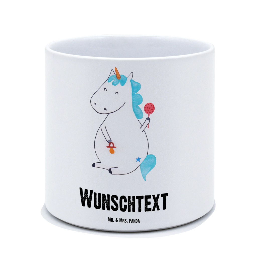 Personalisierter XL Blumentopf Einhorn Baby Personalisierter Blumentopf, Personalisierter Übertopf, Personalisierter Pflanztopf, Personalisierter Keramiktopf, Personalisierter Kräutertopf, Personalisierter Topf, Personalisierter Pflanzkübel, Personalisierter Blumenübertopf, Einhorn, Einhörner, Einhorn Deko, Unicorn, Mutter, Geburt, Geburtstag, erstes Kind, Baby, Babyglück, Nachwuchs, Eltern, Party, Kind, Schnuller