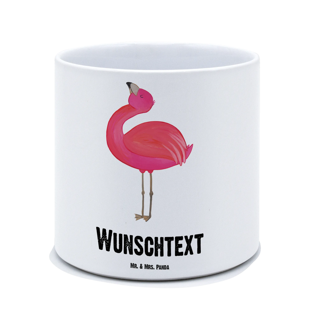 Personalisierter XL Blumentopf Flamingo stolz Personalisierter Blumentopf, Personalisierter Übertopf, Personalisierter Pflanztopf, Personalisierter Keramiktopf, Personalisierter Kräutertopf, Personalisierter Topf, Personalisierter Pflanzkübel, Personalisierter Blumenübertopf, Flamingo, stolz, Freude, Selbstliebe, Selbstakzeptanz, Freundin, beste Freundin, Tochter, Mama, Schwester