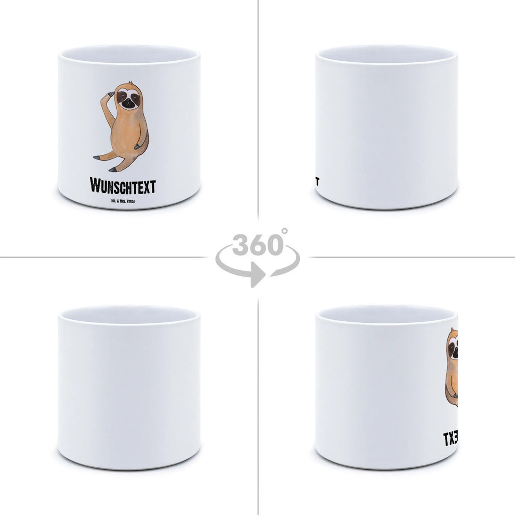 Personalised XL flower pot sloth Bird Personalisierter Blumentopf, Personalisierter Übertopf, Personalisierter Pflanztopf, Personalisierter Keramiktopf, Personalisierter Kräutertopf, Personalisierter Topf, Personalisierter Pflanzkübel, Personalisierter Blumenübertopf, Faultier, Faultier Geschenk, Faultier Deko, Faultiere, faul, Lieblingstier, Spinner, früher Vogel, der frühe Vogel, Frühaufsteher, Morgenmuffel, Vogel, Faultierwelt