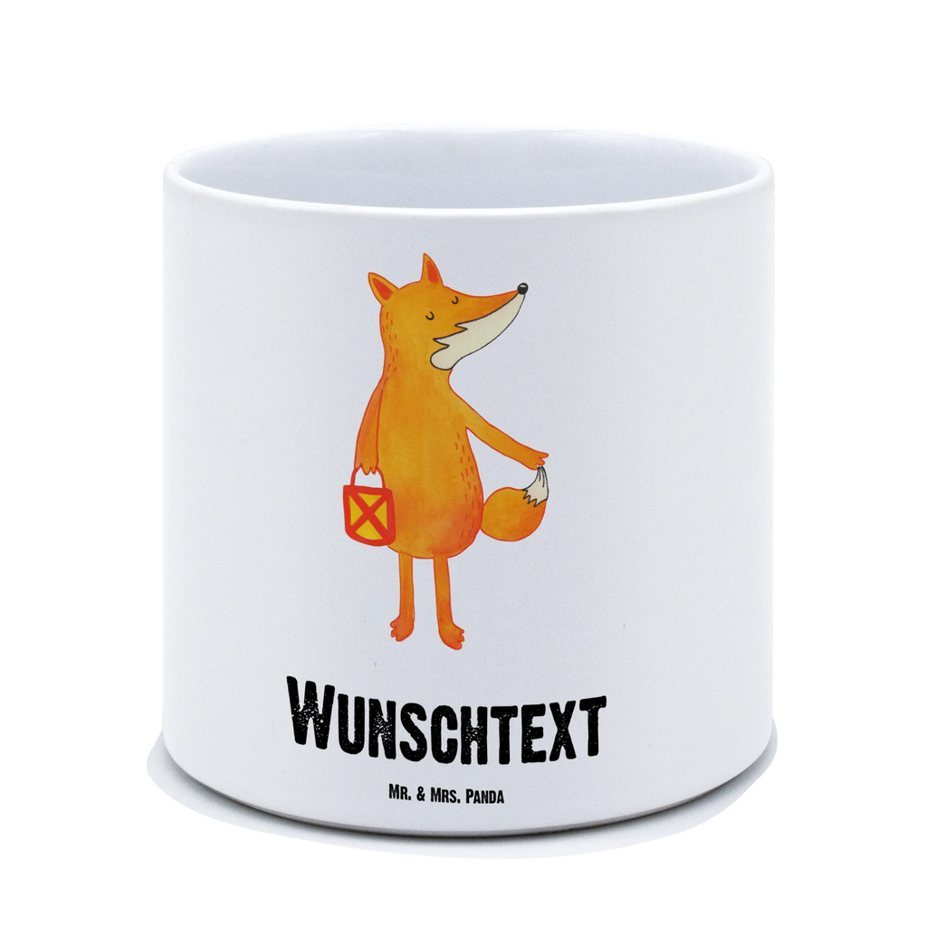 Personalisierter XL Blumentopf Fuchs Laterne Personalisierter Blumentopf, Personalisierter Übertopf, Personalisierter Pflanztopf, Personalisierter Keramiktopf, Personalisierter Kräutertopf, Personalisierter Topf, Personalisierter Pflanzkübel, Personalisierter Blumenübertopf, Fuchs, Füchse, Spruch trösten, Liebeskummer Spruch, Laterne, Sankt Martin, Laternenumzug, Aufmuntern, Cäsar Otto Hugo Flaischlen