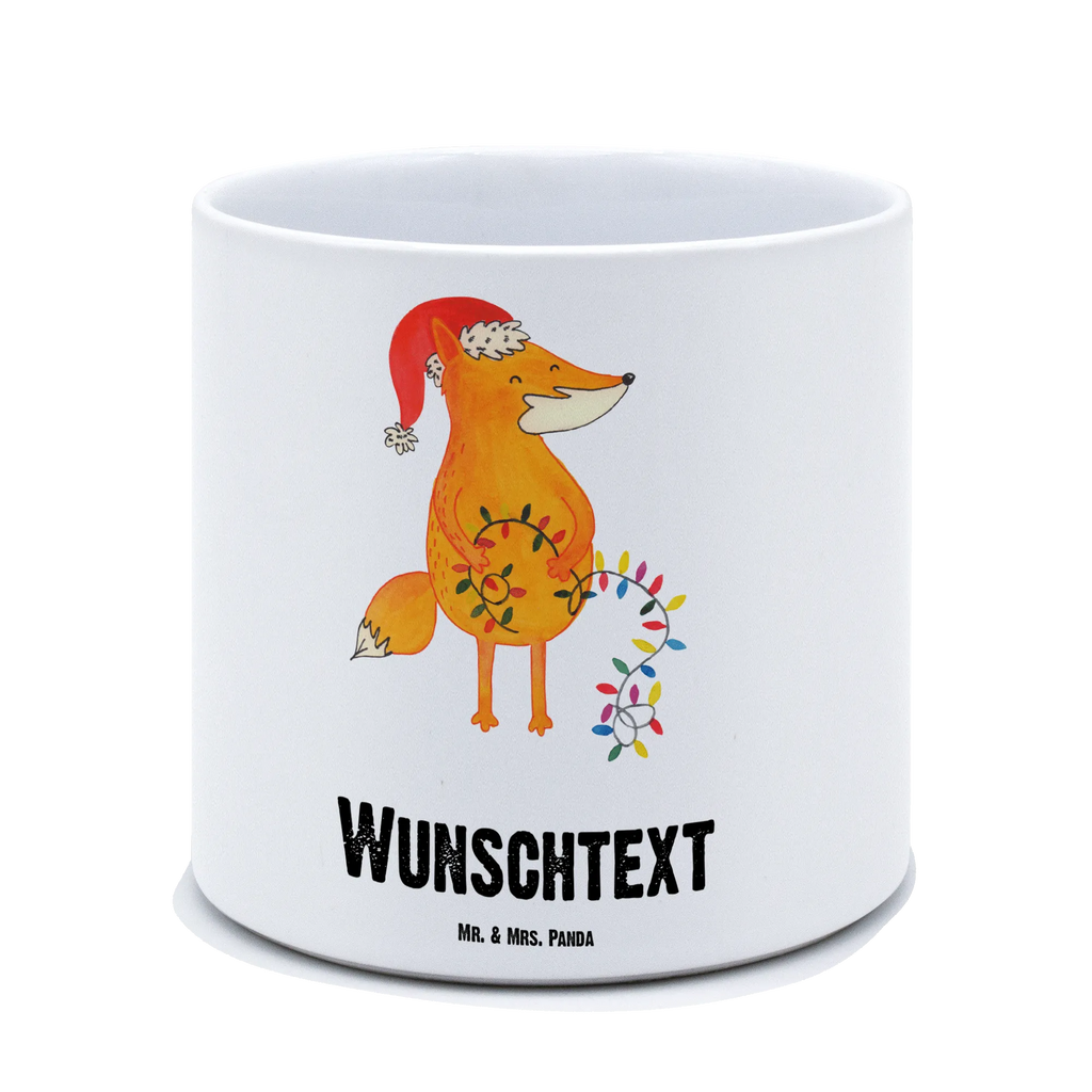 Personalisierter XL Blumentopf Fuchs Weihnachten Personalisierter Blumentopf, Personalisierter Übertopf, Personalisierter Pflanztopf, Personalisierter Keramiktopf, Personalisierter Kräutertopf, Personalisierter Topf, Personalisierter Pflanzkübel, Personalisierter Blumenübertopf, Winter, Weihnachten, Weihnachtsdeko, Nikolaus, Advent, Heiligabend, Wintermotiv, Fuchs, Füchse, Spruch schön, Geschenk Weihnachten, Weihnachtsmann, Weihnachtszeit