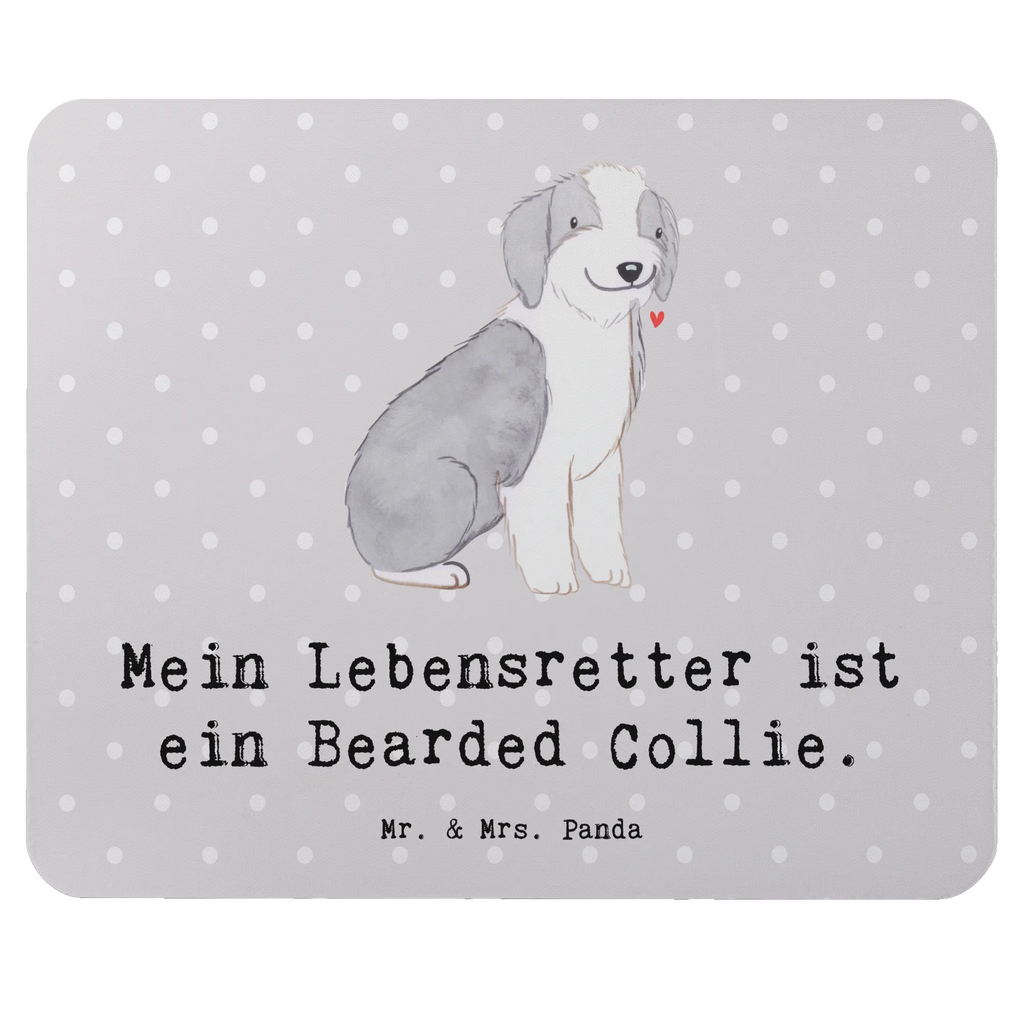 Mauspad Bearded Collie Lebensretter Mousepad, Computer zubehör, Büroausstattung, PC Zubehör, Arbeitszimmer, Mauspad, Einzigartiges Mauspad, Designer Mauspad, Mausunterlage, Mauspad Büro, Hund, Hunderasse, Rassehund, Hundebesitzer, Geschenk, Tierfreund, Schenken, Welpe, Bearded Collie, britischer Hütehund