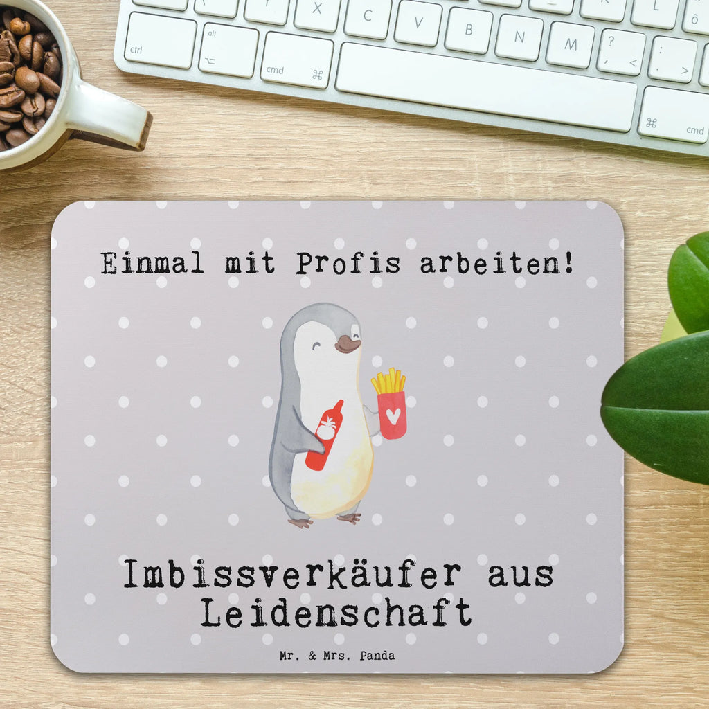 Mauspad Imbissverkäufer aus Leidenschaft Mousepad, Computer zubehör, Büroausstattung, PC Zubehör, Arbeitszimmer, Mauspad, Einzigartiges Mauspad, Designer Mauspad, Mausunterlage, Mauspad Büro, Beruf, Ausbildung, Jubiläum, Abschied, Rente, Kollege, Kollegin, Geschenk, Schenken, Arbeitskollege, Mitarbeiter, Firma, Danke, Dankeschön, Imbissbesitzer, Imbissverkäufer, Pommesverkäufer, Pommesliebe