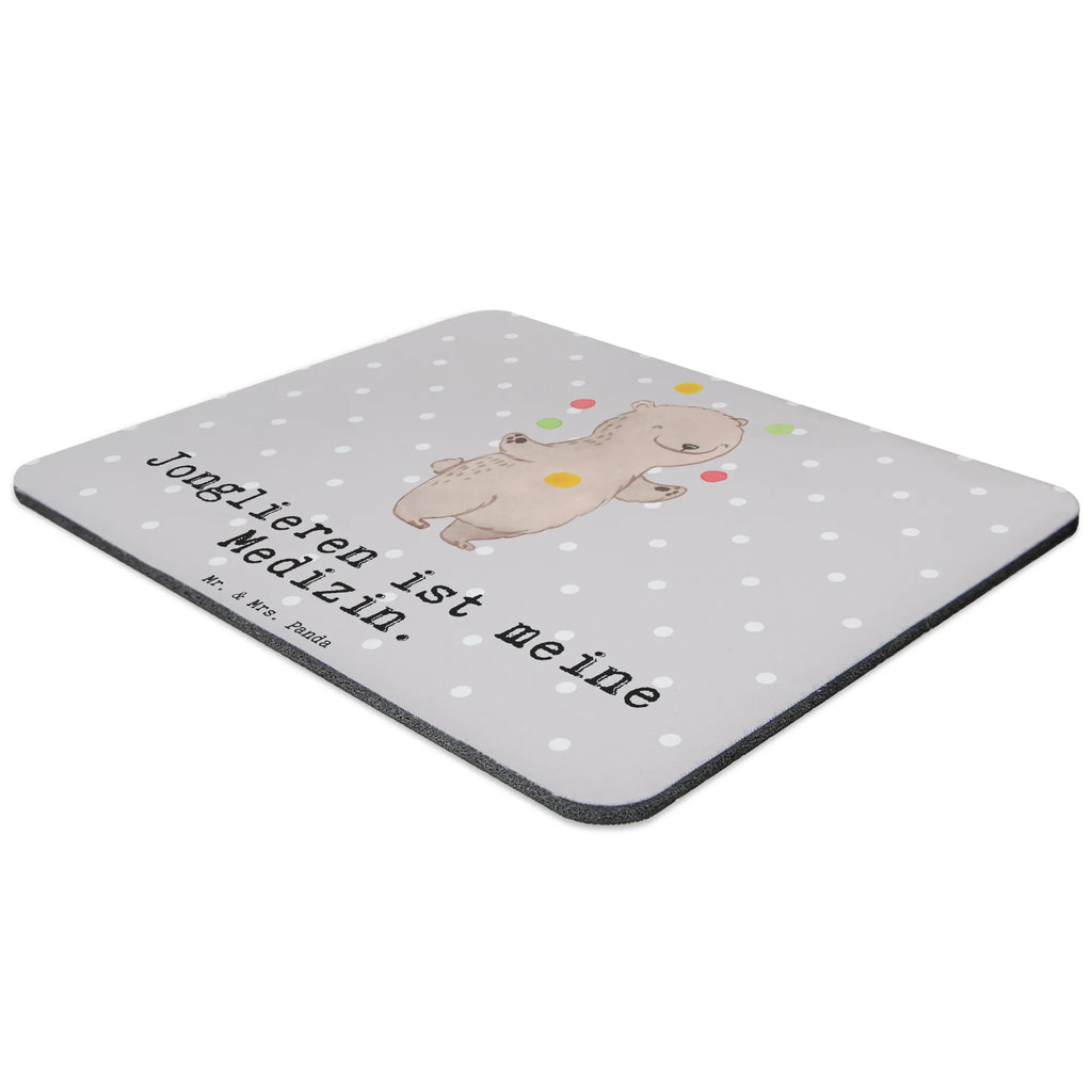 Mauspad Bär Jonglieren Mousepad, Computer zubehör, Büroausstattung, PC Zubehör, Arbeitszimmer, Mauspad, Einzigartiges Mauspad, Designer Mauspad, Mausunterlage, Mauspad Büro, Geschenk, Sport, Sportart, Hobby, Schenken, Danke, Dankeschön, Auszeichnung, Gewinn, Sportler, Jonglieren, Jongleur, Zirkus, Artistik