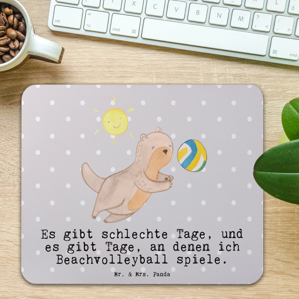 Mauspad Otter Beachvolleyball Mousepad, Computer zubehör, Büroausstattung, PC Zubehör, Arbeitszimmer, Mauspad, Einzigartiges Mauspad, Designer Mauspad, Mausunterlage, Mauspad Büro, Geschenk, Sport, Sportart, Hobby, Schenken, Danke, Dankeschön, Auszeichnung, Gewinn, Sportler, Beachvolleyball, Volleyball, Ballsport, Volleyballturnier