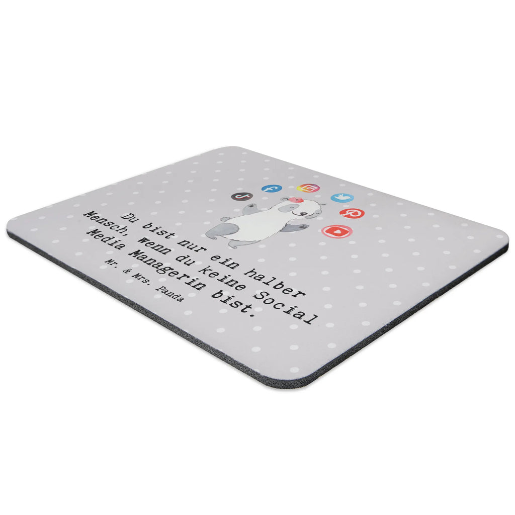 Mauspad Social Media Managerin mit Herz Mousepad, Computer zubehör, Büroausstattung, PC Zubehör, Arbeitszimmer, Mauspad, Einzigartiges Mauspad, Designer Mauspad, Mausunterlage, Mauspad Büro, Beruf, Ausbildung, Jubiläum, Abschied, Rente, Kollege, Kollegin, Geschenk, Schenken, Arbeitskollege, Mitarbeiter, Firma, Danke, Dankeschön