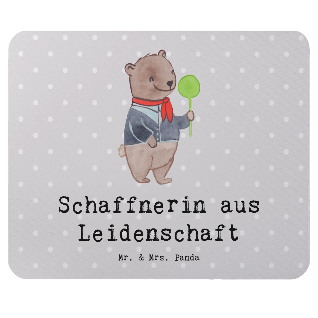 Mauspad Schaffnerin aus Leidenschaft Mousepad, Computer zubehör, Büroausstattung, PC Zubehör, Arbeitszimmer, Mauspad, Einzigartiges Mauspad, Designer Mauspad, Mausunterlage, Mauspad Büro, Beruf, Ausbildung, Jubiläum, Abschied, Rente, Kollege, Kollegin, Geschenk, Schenken, Arbeitskollege, Mitarbeiter, Firma, Danke, Dankeschön