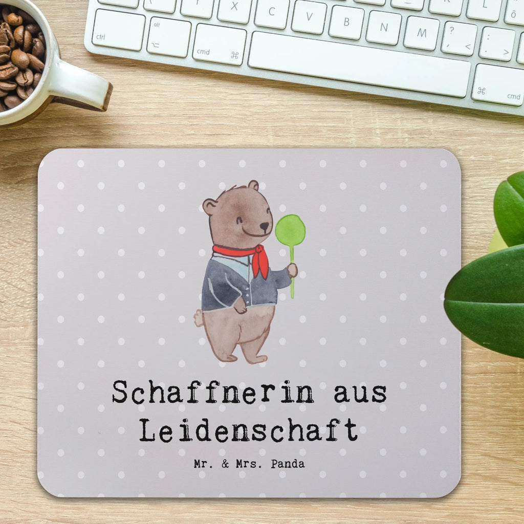 Mauspad Schaffnerin aus Leidenschaft Mousepad, Computer zubehör, Büroausstattung, PC Zubehör, Arbeitszimmer, Mauspad, Einzigartiges Mauspad, Designer Mauspad, Mausunterlage, Mauspad Büro, Beruf, Ausbildung, Jubiläum, Abschied, Rente, Kollege, Kollegin, Geschenk, Schenken, Arbeitskollege, Mitarbeiter, Firma, Danke, Dankeschön