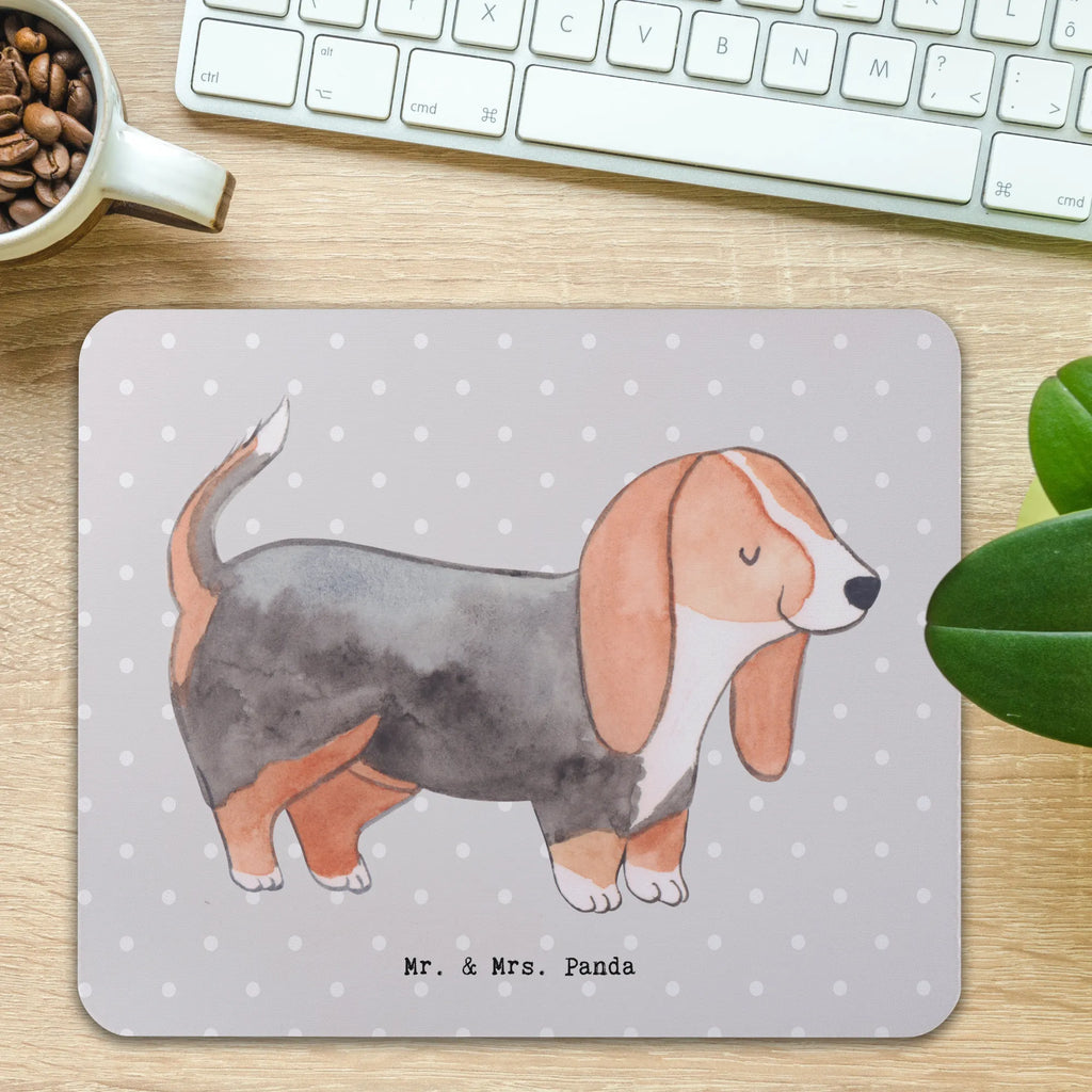 Mauspad Basset Hound Lebensretter Mousepad, Computer zubehör, Büroausstattung, PC Zubehör, Arbeitszimmer, Mauspad, Einzigartiges Mauspad, Designer Mauspad, Mausunterlage, Mauspad Büro, Hund, Hunderasse, Rassehund, Hundebesitzer, Geschenk, Tierfreund, Schenken, Welpe, Basset Hound, Basset