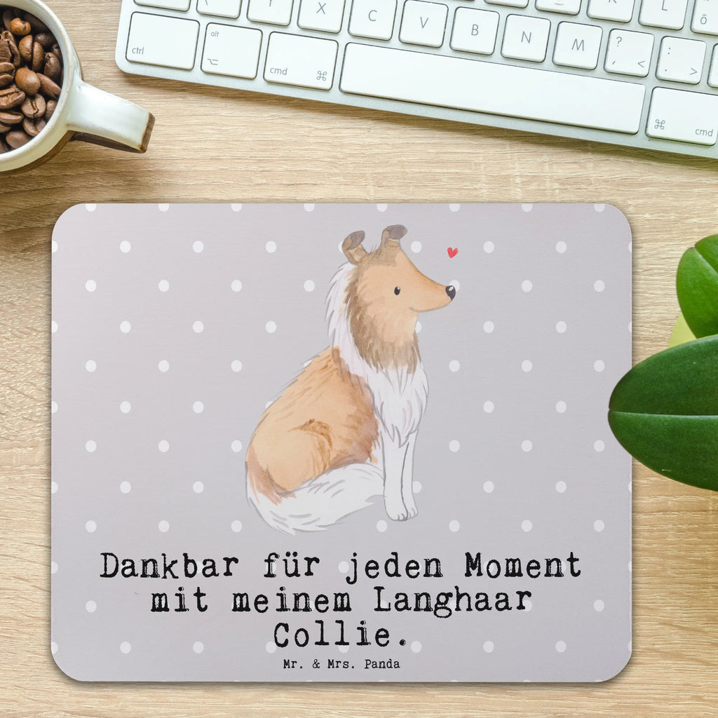 Mauspad Langhaar Collie Moment Mousepad, Computer zubehör, Büroausstattung, PC Zubehör, Arbeitszimmer, Mauspad, Einzigartiges Mauspad, Designer Mauspad, Mausunterlage, Mauspad Büro, Hund, Hunderasse, Rassehund, Hundebesitzer, Geschenk, Tierfreund, Schenken, Welpe, Langhaar Collie, britischer Hütehund