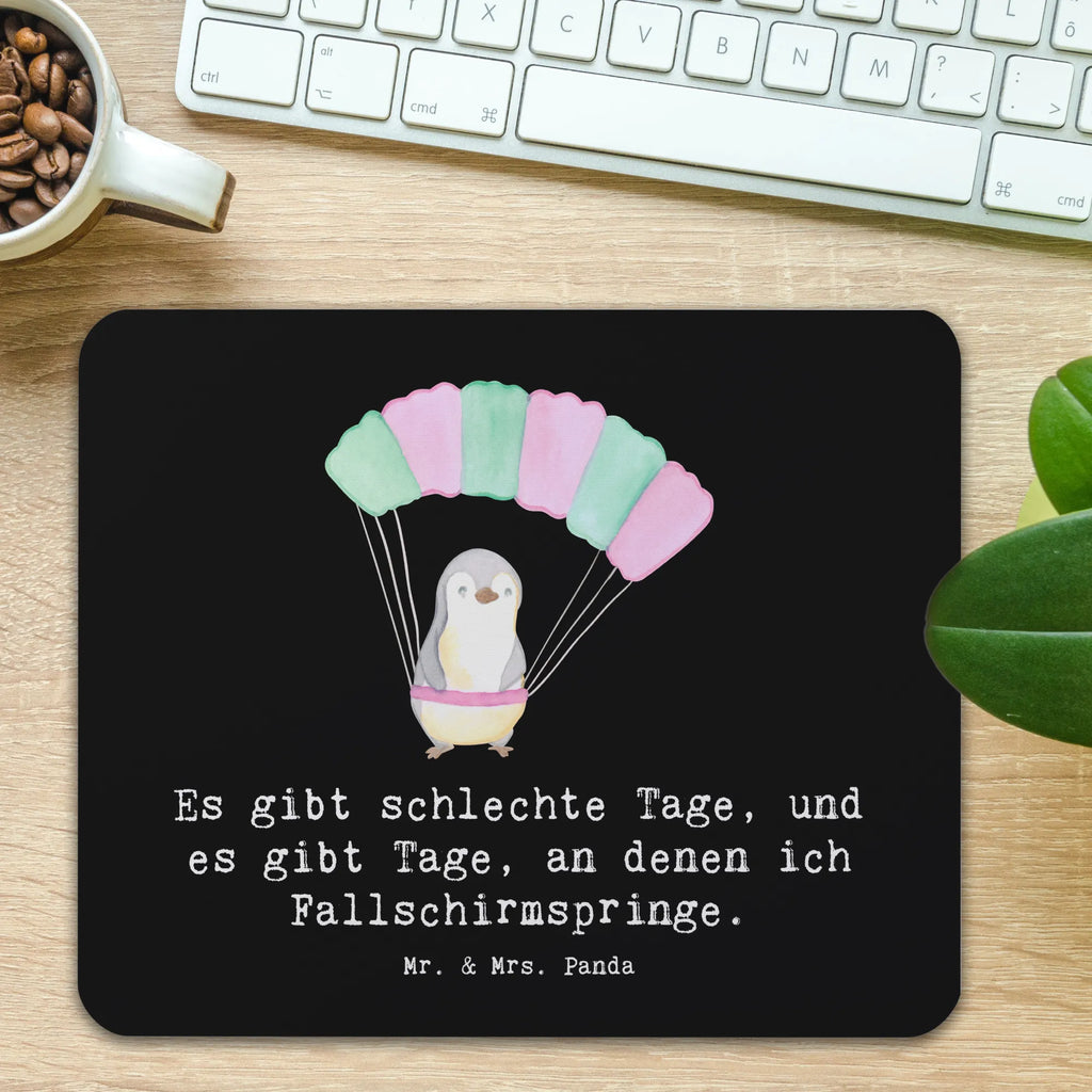 Mauspad Pinguin Fallschirm springen Mousepad, Computer zubehör, Büroausstattung, PC Zubehör, Arbeitszimmer, Mauspad, Einzigartiges Mauspad, Designer Mauspad, Mausunterlage, Mauspad Büro, Geschenk, Sport, Sportart, Hobby, Schenken, Danke, Dankeschön, Auszeichnung, Gewinn, Sportler, Fallschirmspringen, Skydive, Fallschirmsprung