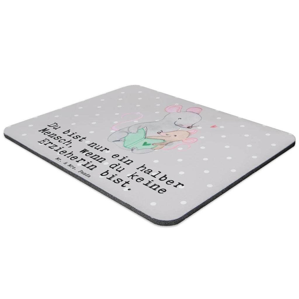 Mauspad Erzieherin mit Herz Mousepad, Computer zubehör, Büroausstattung, PC Zubehör, Arbeitszimmer, Mauspad, Einzigartiges Mauspad, Designer Mauspad, Mausunterlage, Mauspad Büro, Beruf, Ausbildung, Jubiläum, Abschied, Rente, Kollege, Kollegin, Geschenk, Schenken, Arbeitskollege, Mitarbeiter, Firma, Danke, Dankeschön, Erzieherin, Kindergärtnerin, Pädagogin, Kindergarten, Abschiedsgeschenke Kindergarten